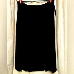 Jones‎ New York Darted Pencil Skirt  Womens Sz Large Basic Black NWT